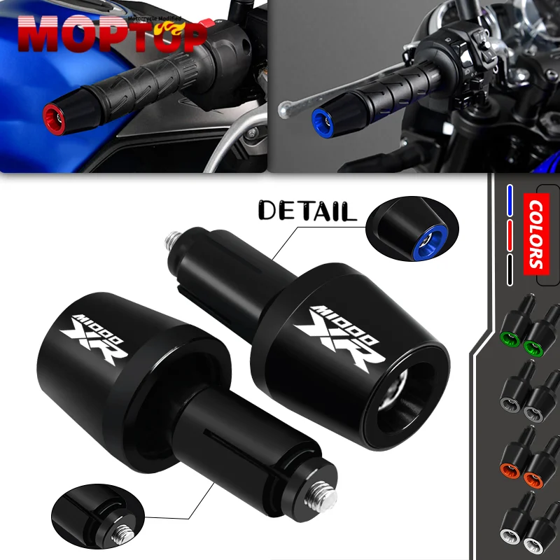 Motorcycle 7/8" 22mm Handle Bar Grips Counterweight Cover For M1000R M1000RR M1000XR CNC Handlebar Ends Sliders Cap Plug m1000r
Motorcycle 7/8" 22mm Handle Bar Grips Counterweight Cover For M1000R M1000RR M1000XR CNC Handlebar Ends Sliders Cap Plug m1000r