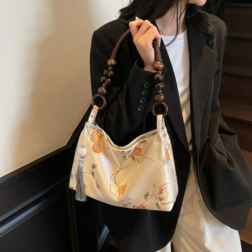 Chinese Style Flower Underarm Bag Large Capacity Printed Embroidery Shoulder Bag Tote Bag Handbag New Chinese Style Handbag Gift
Chinese Style Flower Underarm Bag Large Capacity Printed Embroidery Shoulder Bag Tote Bag Handbag New Chinese Style Handbag Gift