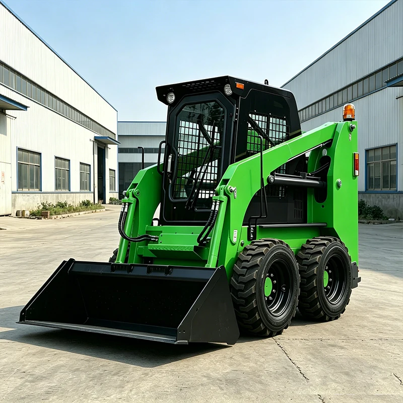 Flexible Ride Type Skid Steer Loader Hydraulic Mini Skid Loader Suitable For Agricultural And Engineering Projects
Flexible Ride Type Skid Steer Loader Hydraulic Mini Skid Loader Suitable For Agricultural And Engineering Projects