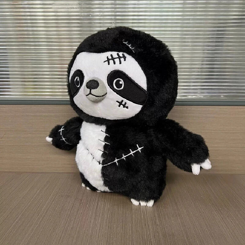 Halloween Sloth Plush Dark Series Black White Stitched Stuffed Plush Toy Soft Cuddly Halloween Home Decor For Adult Collectors
Halloween Sloth Plush Dark Series Black White Stitched Stuffed Plush Toy Soft Cuddly Halloween Home Decor For Adult Collectors