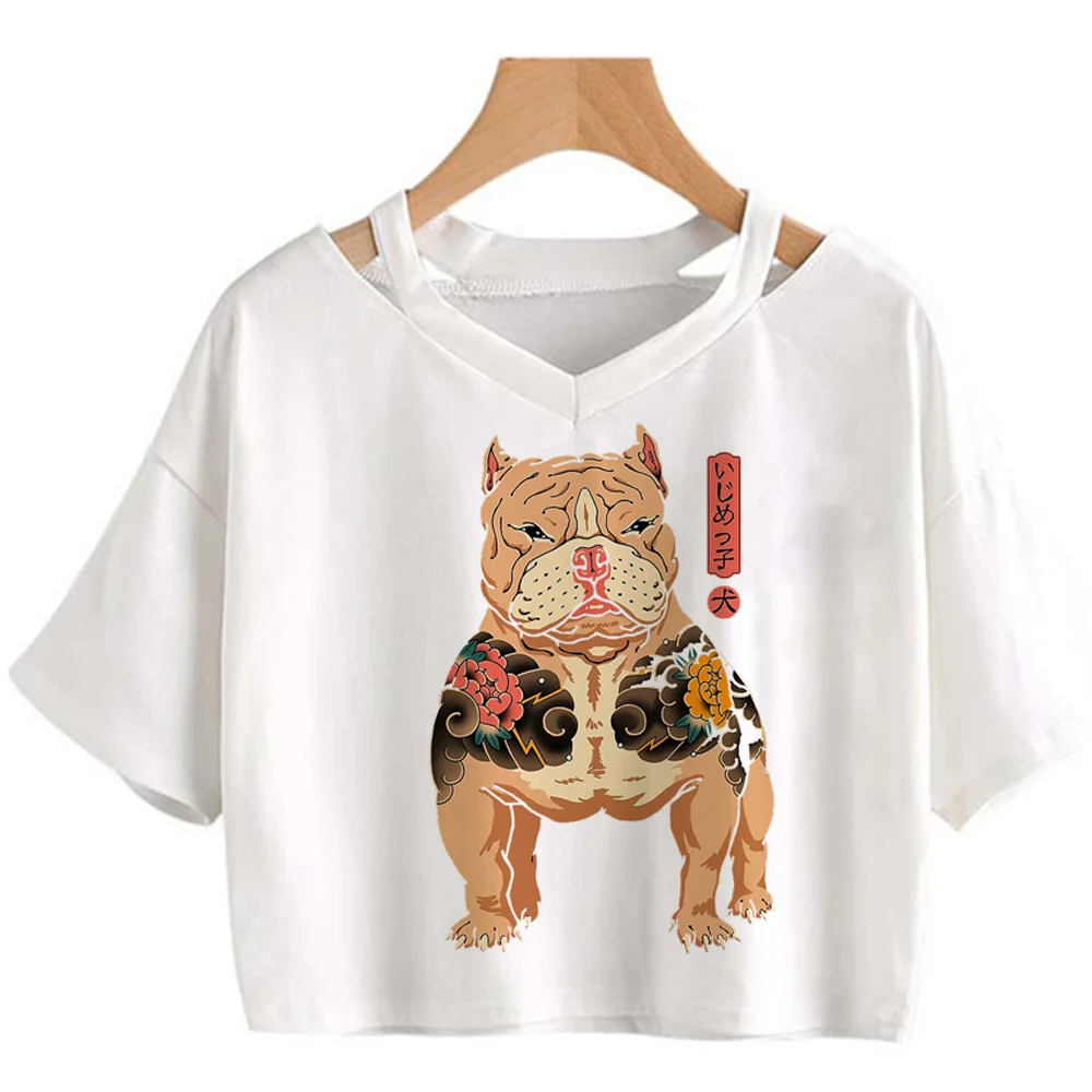 Женская футболка аниме All for the American Bully Y2K, летняя футболка, женская одежда для манги
Женская футболка аниме All for the American Bully Y2K, летняя футболка, женская одежда для манги