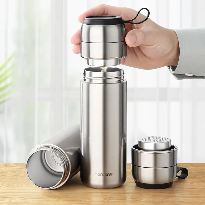 Men's High-End Tea Water Separation Insulated Stainless Steel 316 Travel Thermos Car Use Tea Cup with Carabiner Modern Minima...
Men's High-End Tea Water Separation Insulated Stainless Steel 316 Travel Thermos Car Use Tea Cup with Carabiner Modern Minima...