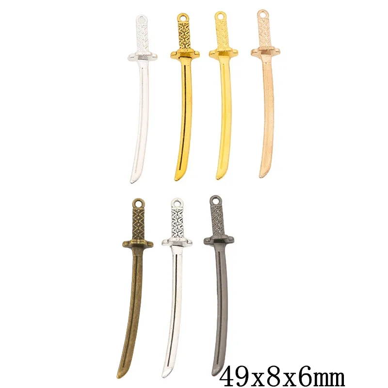 40pieces (weapon) vintage zinc alloy charm metal pendant DIY jewelry discovery making accessories 1752
40pieces (weapon) vintage zinc alloy charm metal pendant DIY jewelry discovery making accessories 1752