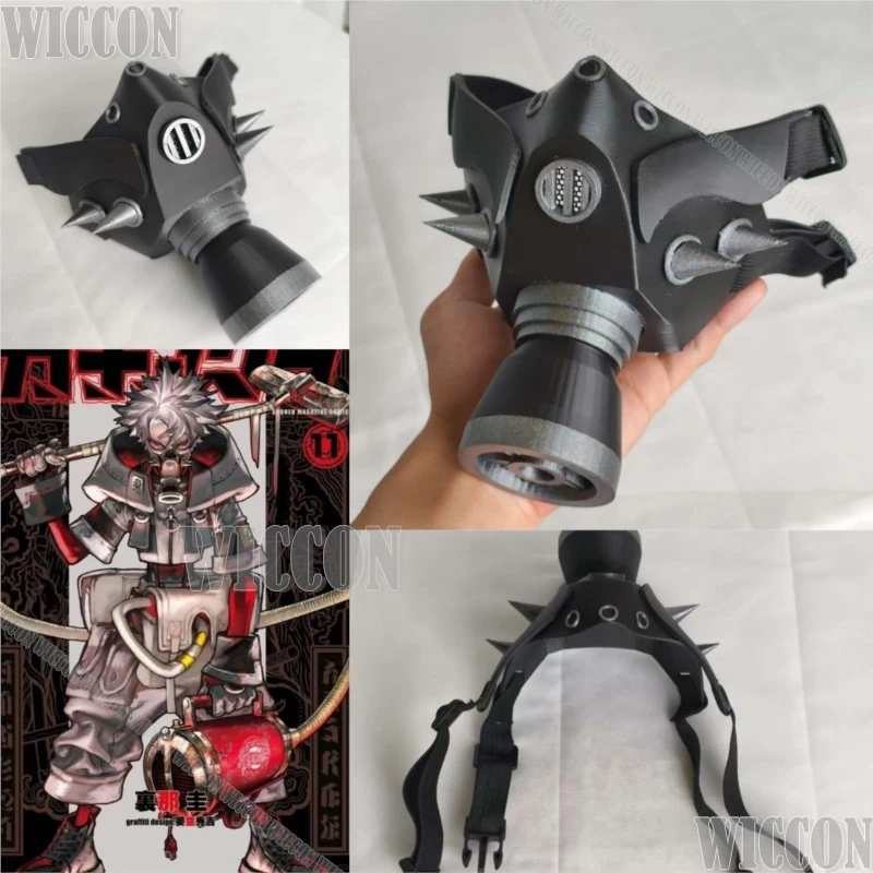 Противогаз Rudo Surebrec Аниме GACHIAKUTA Косплей Костюм 3D Опора Черная Маска Аксессуары Мужчина Женщина Cos Хэллоуин Вечеринка Ролевая Игра
Противогаз Rudo Surebrec Аниме GACHIAKUTA Косплей Костюм 3D Опора Черная Маска Аксессуары Мужчина Женщина Cos Хэллоуин Вечеринка Ролевая Игра