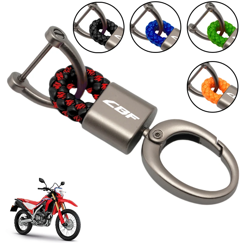 For HONDA CRF300L CRF250L CRF230 450L CRF250F 250 450 R/X 150 300L Keyring Braided Rope Keychain Motorcycle Accessories
For HONDA CRF300L CRF250L CRF230 450L CRF250F 250 450 R/X 150 300L Keyring Braided Rope Keychain Motorcycle Accessories