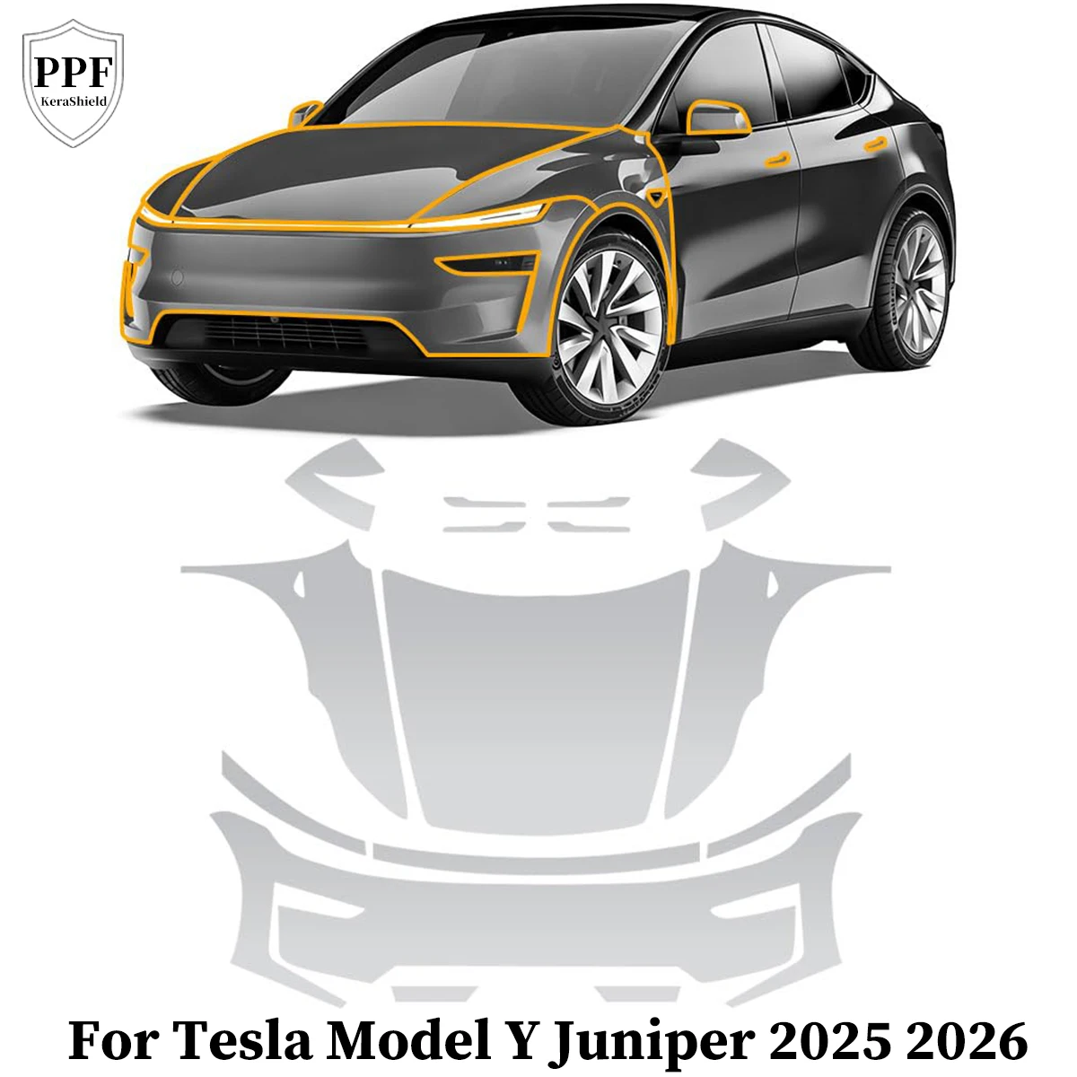 For Tesla Model Y Juniper 2025 2026 TPU Paint Protection Film Pre-cut PPF Matte Clear Cover Anti-Scratch Bra Repairable Sticker
For Tesla Model Y Juniper 2025 2026 TPU Paint Protection Film Pre-cut PPF Matte Clear Cover Anti-Scratch Bra Repairable Sticker
