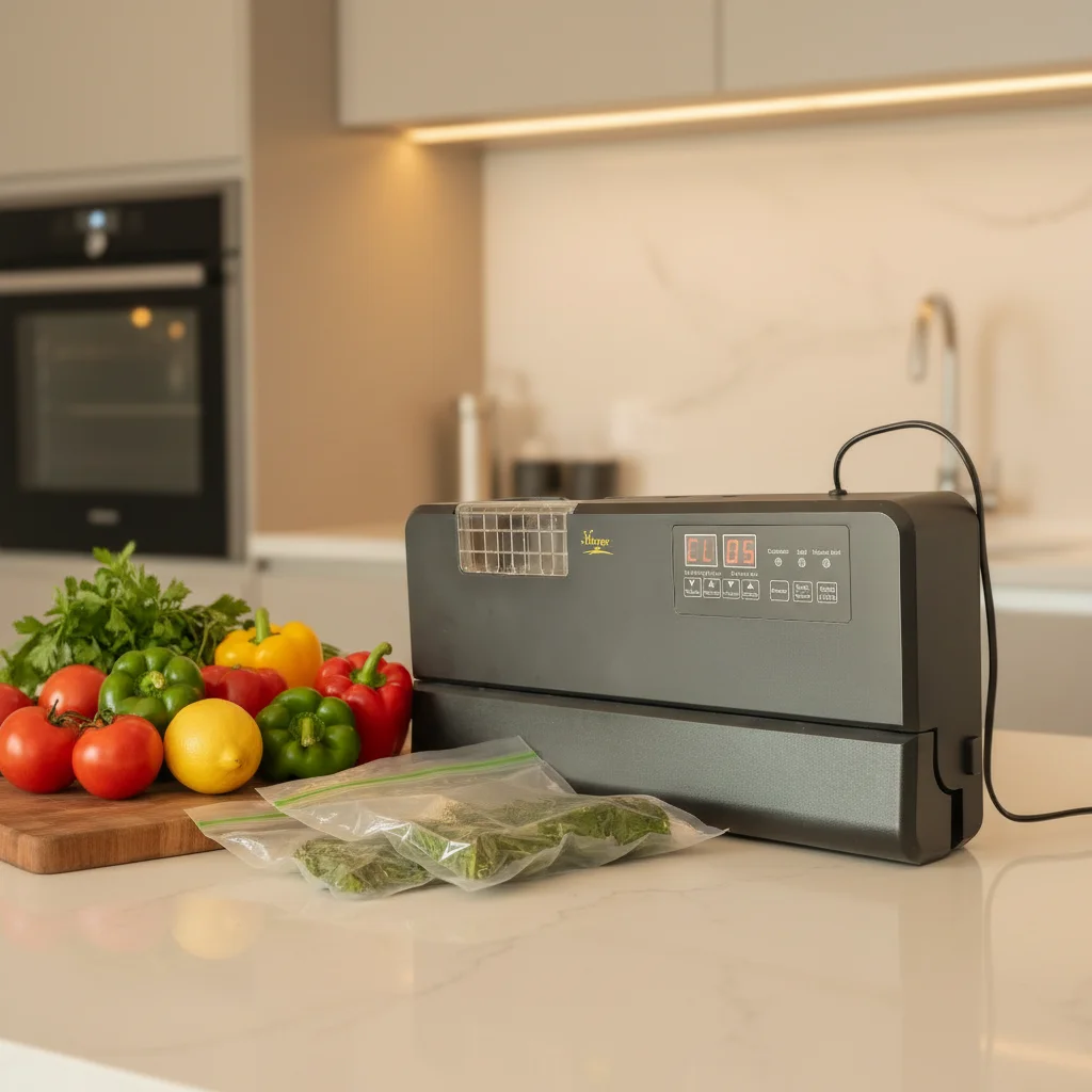 Factory Price Electric Vacuum Sealer P400 Compatible for all type bags
Factory Price Electric Vacuum Sealer P400 Compatible for all type bags