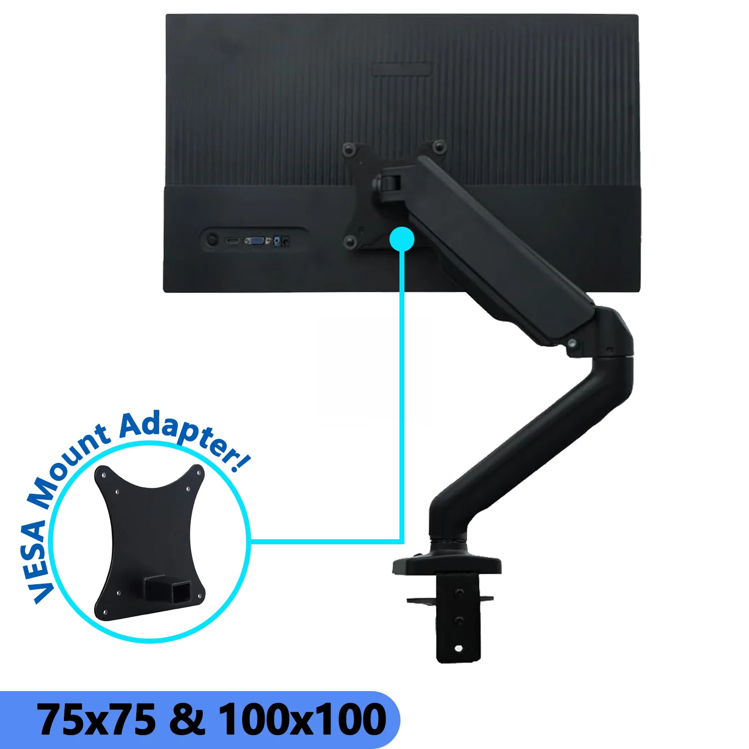 Brand New Wall Mount Bracket for Acer XF240YS3 QG240Y XF270S3 QG270H3 Monitor VESA Adapter 75x75 & 100x100 for Monitors Arms
Brand New Wall Mount Bracket for Acer XF240YS3 QG240Y XF270S3 QG270H3 Monitor VESA Adapter 75x75 & 100x100 for Monitors Arms