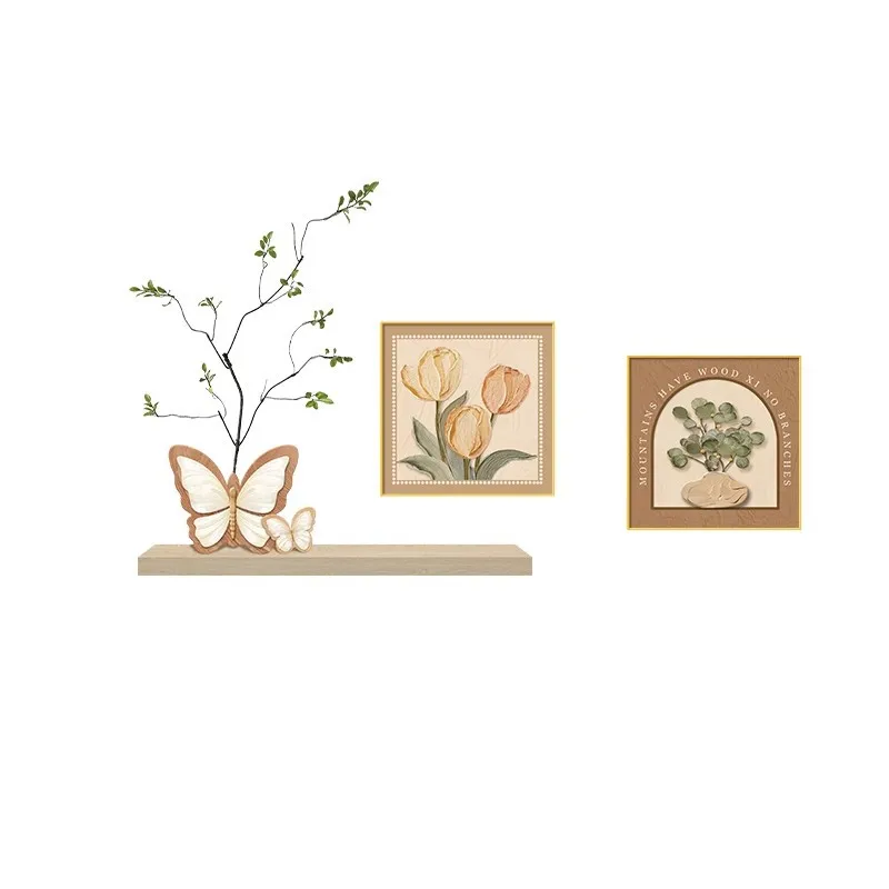 Butterfly cream wind entrance decorative painting high-end corridor hanging painting entry door living room mural
Butterfly cream wind entrance decorative painting high-end corridor hanging painting entry door living room mural