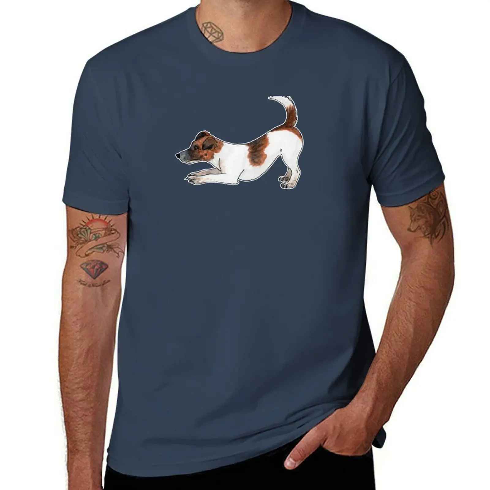 Jack Russell terrier T-Shirt man t shirt designer t shirts for man pack cotton T-Shirt
Jack Russell terrier T-Shirt man t shirt designer t shirts for man pack cotton T-Shirt