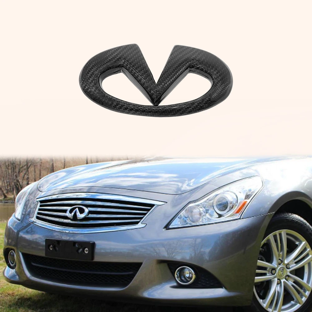 For Infiniti G37 2008-2013 Sedan Only Dry Carbon Kazto Front Bumper Grille Emblem
For Infiniti G37 2008-2013 Sedan Only Dry Carbon Kazto Front Bumper Grille Emblem