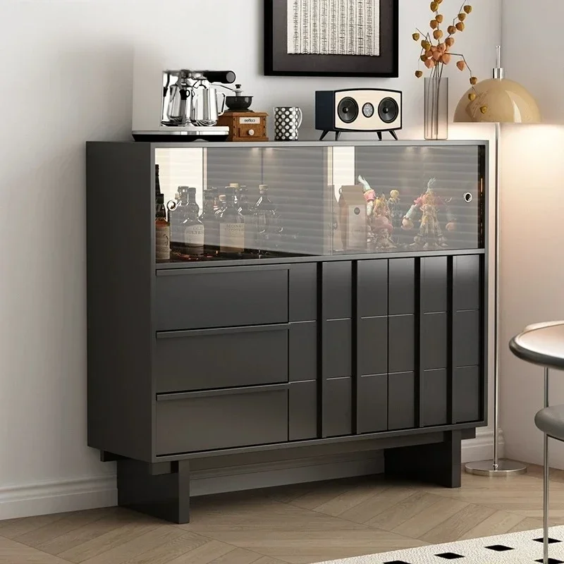 Solid wood medieval dining side cabinet large capacity retro light luxury glass wine cabinet entrance tea coffee cabinet figure
Solid wood medieval dining side cabinet large capacity retro light luxury glass wine cabinet entrance tea coffee cabinet figure