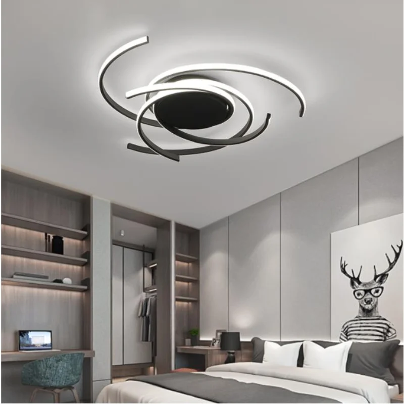 Creative modern led ceiling lights living room bedroom study balcony indoor lighting black white aluminum ceiling lamp fixture
Creative modern led ceiling lights living room bedroom study balcony indoor lighting black white aluminum ceiling lamp fixture