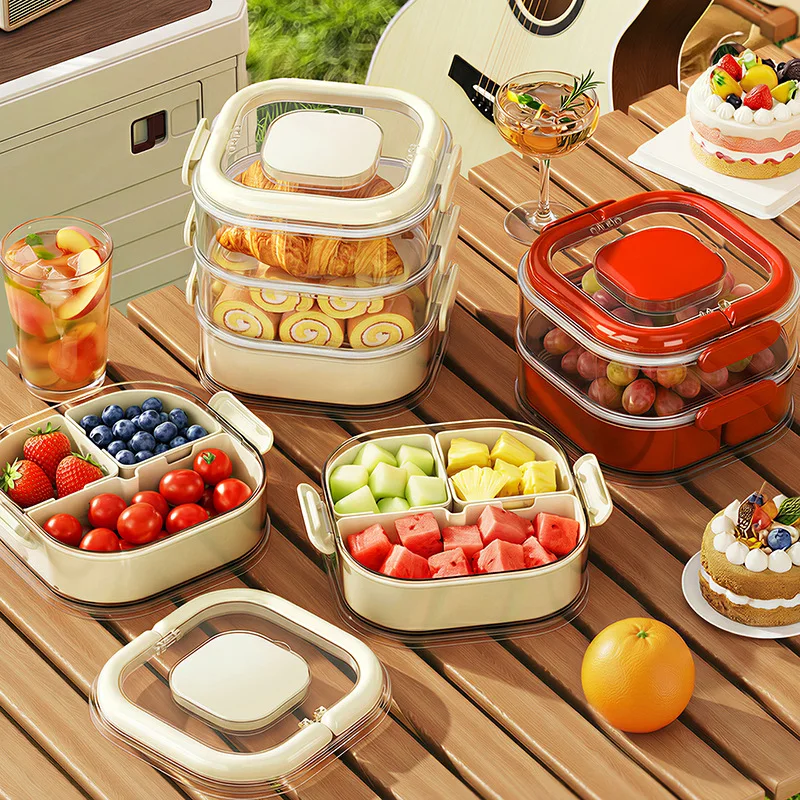 Premium Camping Bento Box, Portable Multi-Layer Lunch Container with Dividers, Airtight Fresh-Keeping Food Storage for Outdoor
Premium Camping Bento Box, Portable Multi-Layer Lunch Container with Dividers, Airtight Fresh-Keeping Food Storage for Outdoor