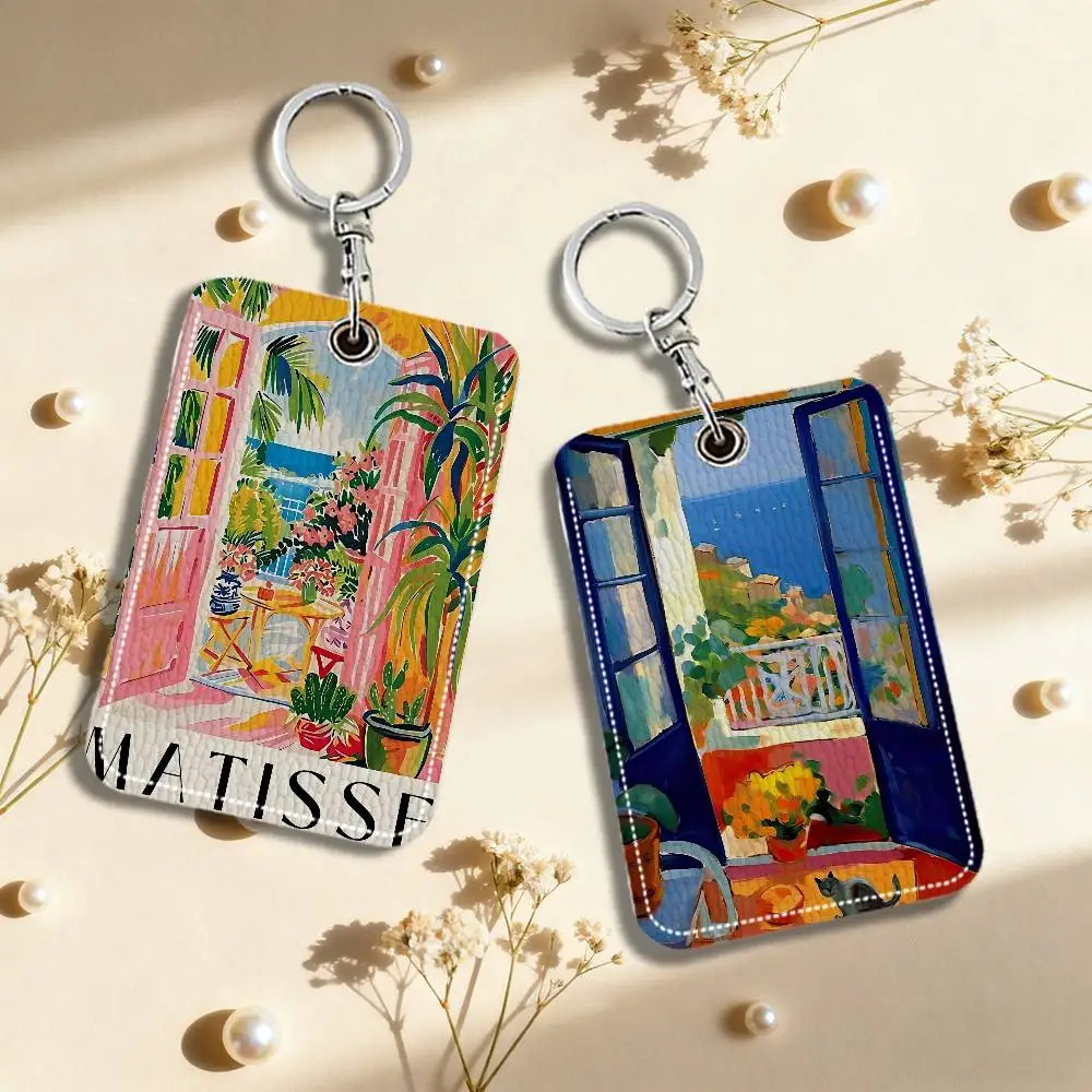 H-Henri M-Matisse Art Keychain Card Holders Keyring Bank Bus ID Credit Cards Key Ring Chains
H-Henri M-Matisse Art Keychain Card Holders Keyring Bank Bus ID Credit Cards Key Ring Chains