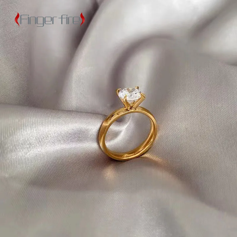 Fashion Gold Plated Boutique Design Classic Women Rings Anniversary Gift Beach Party Noble Jewelry
Fashion Gold Plated Boutique Design Classic Women Rings Anniversary Gift Beach Party Noble Jewelry
