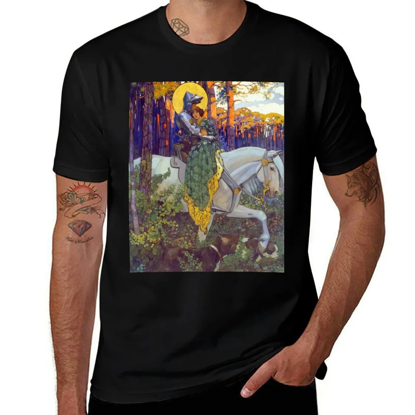 The Legend of Saint George_The Rescue by Maximilian Liebenwein. 1903 T-Shirt oversize t-shirts man men workout shirt
The Legend of Saint George_The Rescue by Maximilian Liebenwein. 1903 T-Shirt oversize t-shirts man men workout shirt