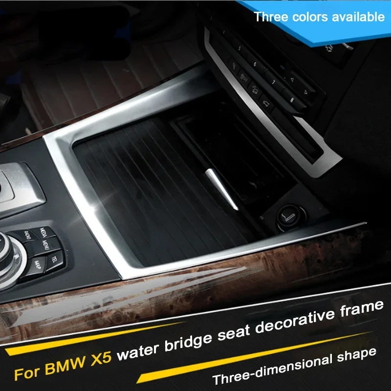 For BMW X5 E70 2008 2009 2010 2011 2012 2013,Car Center Console Water Cup Holder Panel Frame Trim Cover Interior Auto Accessory
For BMW X5 E70 2008 2009 2010 2011 2012 2013,Car Center Console Water Cup Holder Panel Frame Trim Cover Interior Auto Accessory