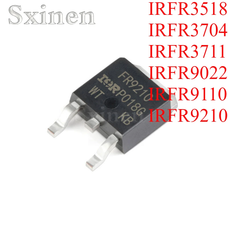 10PCS/LOT IRFR3518(FR3518) IRFR3704(FR3704) IRFR3711(FR3711) IRFR9022(FR9022) IRFR9110(FR9110) IRFR9210(FR9210)
10PCS/LOT IRFR3518(FR3518) IRFR3704(FR3704) IRFR3711(FR3711) IRFR9022(FR9022) IRFR9110(FR9110) IRFR9210(FR9210)