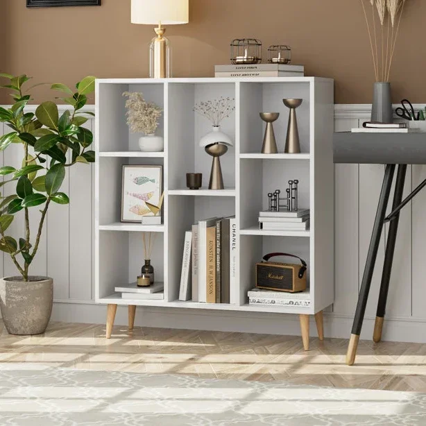 Для современного книжного шкафа с 4 кубами, деревянной мебели для хранения вещей
Для современного книжного шкафа с 4 кубами, деревянной мебели для хранения вещей