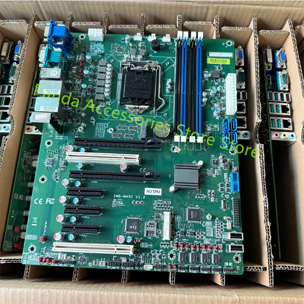 IMB-M45C V1.2 Industrial Equipment Computer Motherboard 8/9 Generation Industrial Control Board
IMB-M45C V1.2 Industrial Equipment Computer Motherboard 8/9 Generation Industrial Control Board