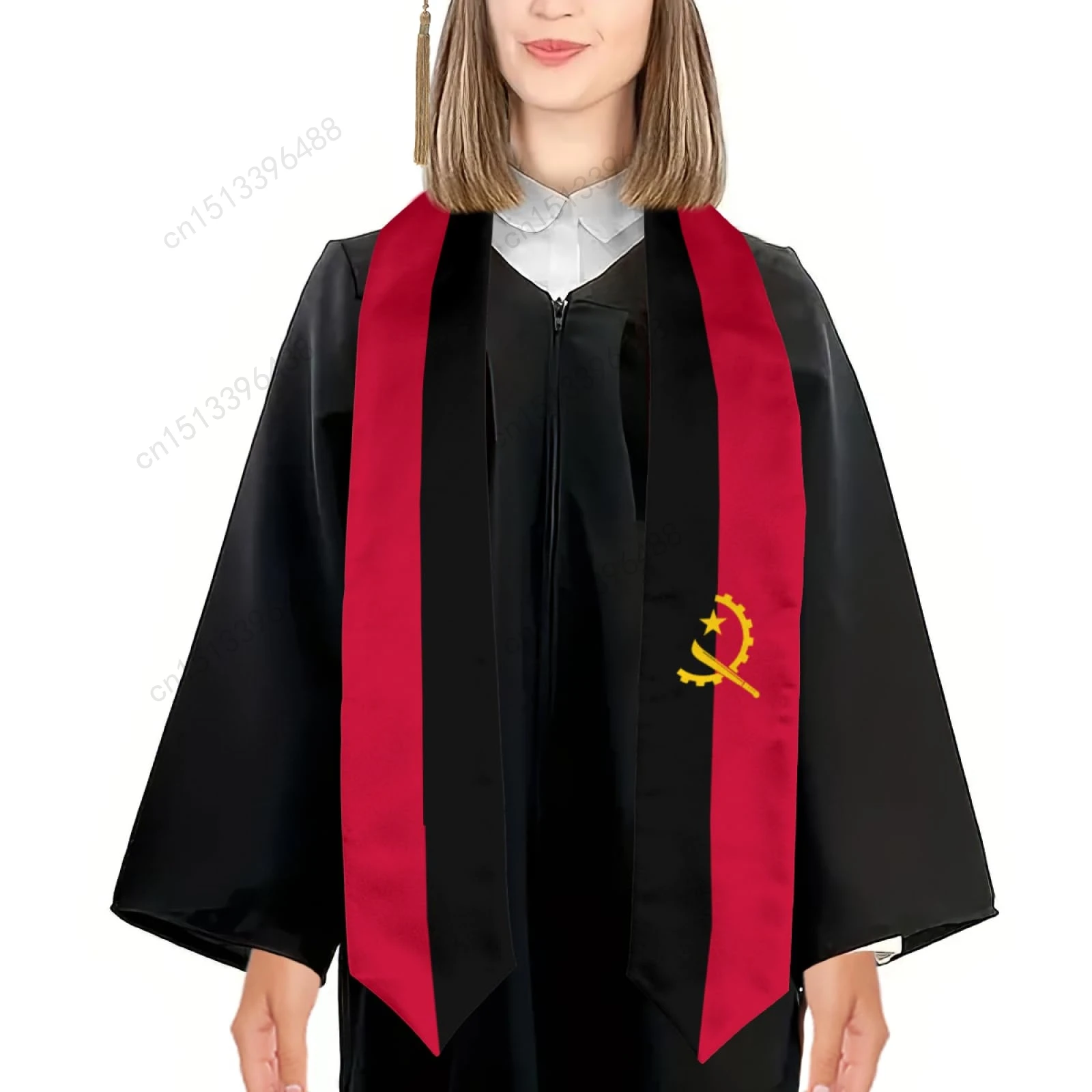 2025 Angola Flag Graduation Stole Shawl Sash Honor For Study Aboard International Students
2025 Angola Flag Graduation Stole Shawl Sash Honor For Study Aboard International Students