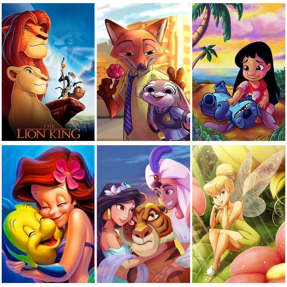 Disney Cartoon Princess 5D Diamond Mosaic Animal Lilo & Stitch Full Round Diamond Painting Embroidery Kit Handmade Home Decor
Disney Cartoon Princess 5D Diamond Mosaic Animal Lilo & Stitch Full Round Diamond Painting Embroidery Kit Handmade Home Decor
