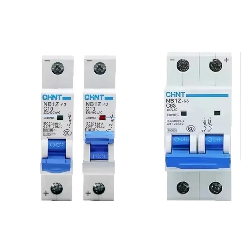 CHINT NB1Z-63 AC DC 220V 400V Circuit Breaker MCB Solar Energy Photovoltaic Household Air Switch Original Product
CHINT NB1Z-63 AC DC 220V 400V Circuit Breaker MCB Solar Energy Photovoltaic Household Air Switch Original Product