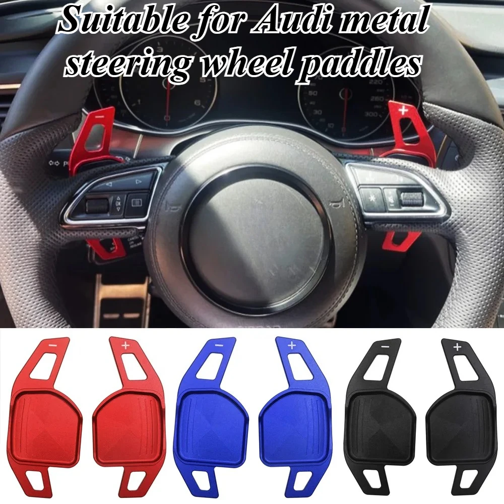For Audi A4 A5 Q5 Q7 A6 TT Q3 2015-2023 Metal Paddle Shifter Extender Steering Wheel Shift Pedal Auto Styling Accessories Parts
For Audi A4 A5 Q5 Q7 A6 TT Q3 2015-2023 Metal Paddle Shifter Extender Steering Wheel Shift Pedal Auto Styling Accessories Parts
