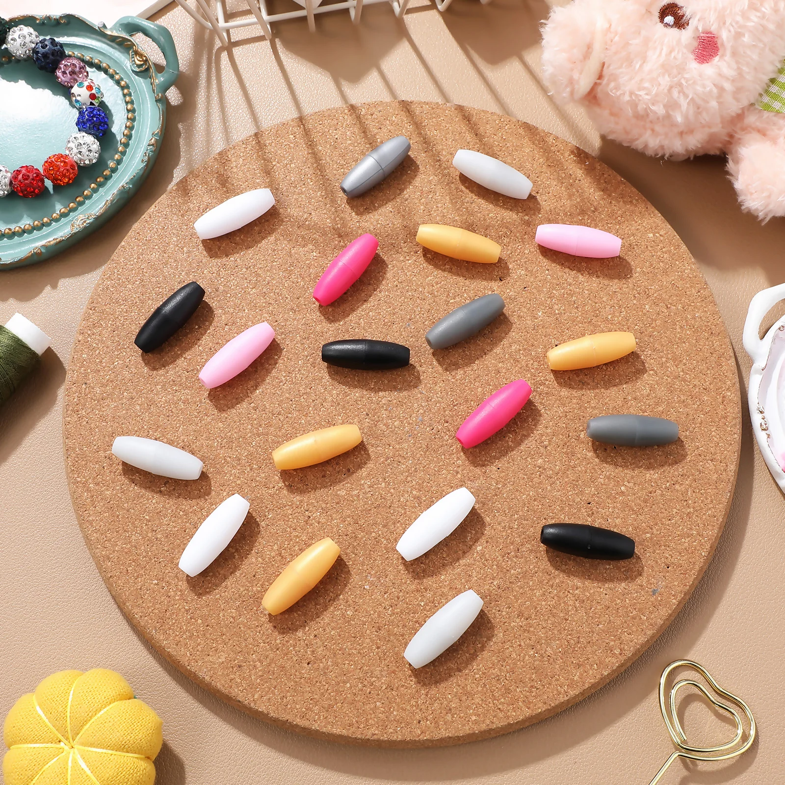 100pcs Children's Rope Buckle Plastic Breakaway Clasps Necklace Lanyard Connectors Sturdy Lightweight Vibrant for Jewelry
100pcs Children's Rope Buckle Plastic Breakaway Clasps Necklace Lanyard Connectors Sturdy Lightweight Vibrant for Jewelry