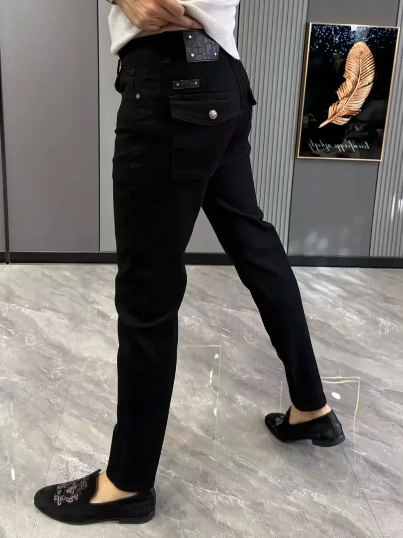 High Quali Faionable Men's Jeans Spring Autumn New Sle Versatile Sli Lightweight Luxury Slim Fit Stand Edition
High Quali Faionable Men's Jeans Spring Autumn New Sle Versatile Sli Lightweight Luxury Slim Fit Stand Edition