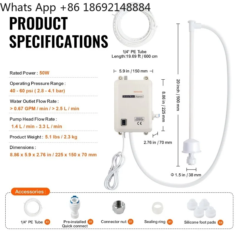 Factory direct sales drinking water pump adjustable flow coffee machine pump food grade self-priming water dispenser pump system
Factory direct sales drinking water pump adjustable flow coffee machine pump food grade self-priming water dispenser pump system