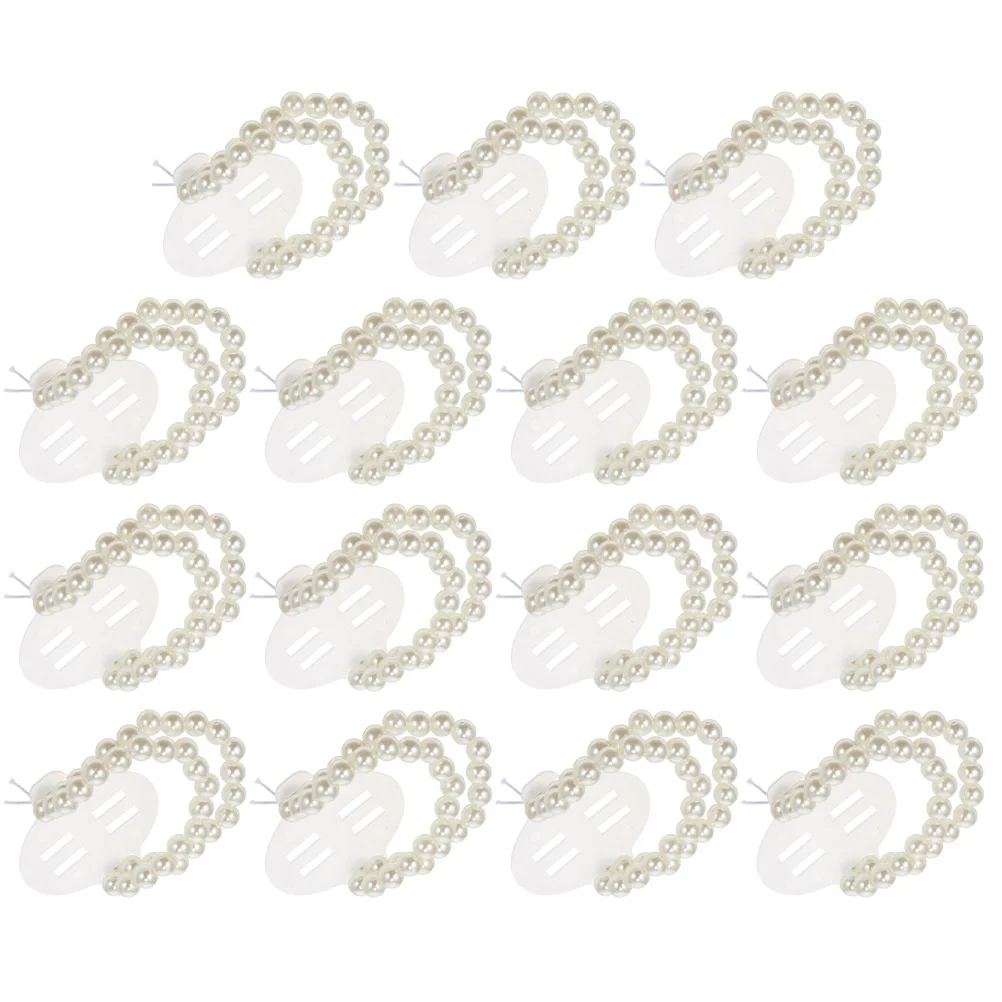 Pearl Flower Wristband Bride Bracelet Wedding Accessories Artificial Pearl Decor Elegant Corsage Wristlet Band
Pearl Flower Wristband Bride Bracelet Wedding Accessories Artificial Pearl Decor Elegant Corsage Wristlet Band