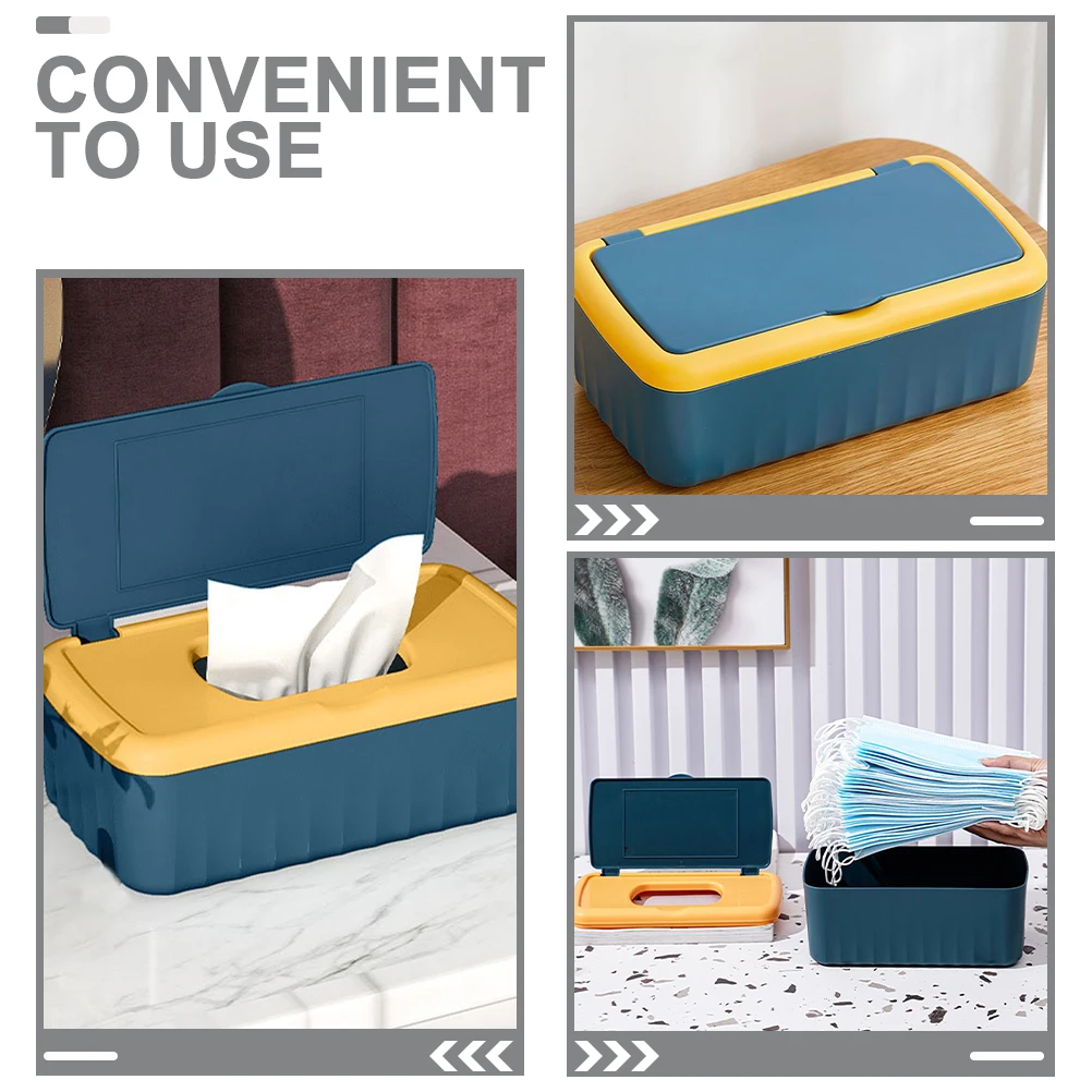 Wet Tissue Box Blue Medium Large Capacity Sealed Dustproof Pull Out Home Car Office Reusable Wipes Container Baby Case Tissue
Wet Tissue Box Blue Medium Large Capacity Sealed Dustproof Pull Out Home Car Office Reusable Wipes Container Baby Case Tissue