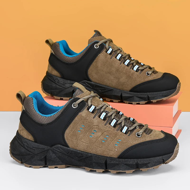 2023 Autumn New Men Outdoor Mountain Hiking Shoes Anti-slippery Male Cross-country Trekking Sneakers
2023 Autumn New Men Outdoor Mountain Hiking Shoes Anti-slippery Male Cross-country Trekking Sneakers
