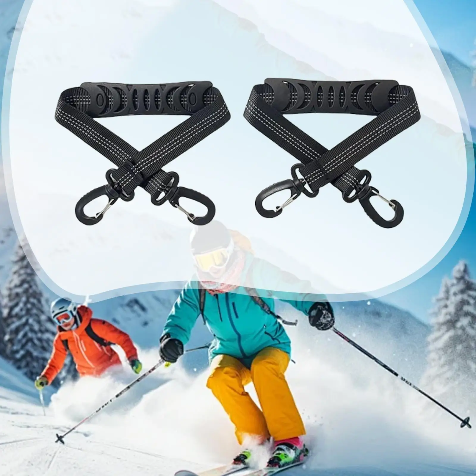 2x Roller Skate Strap Ski Boot Belt Portable with End Hooks Ski Boots Carrier Strap for Men Women Kids Skating Teens Supplies
2x Roller Skate Strap Ski Boot Belt Portable with End Hooks Ski Boots Carrier Strap for Men Women Kids Skating Teens Supplies