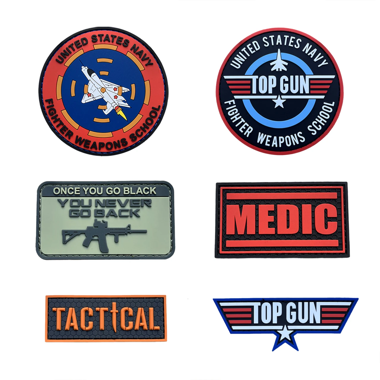 Custom Brand Logo PVC Clothes Patches Pilot Armband Medical Rescue Morale Sticker Tactical Backpack Hook Loop Badge
Custom Brand Logo PVC Clothes Patches Pilot Armband Medical Rescue Morale Sticker Tactical Backpack Hook Loop Badge