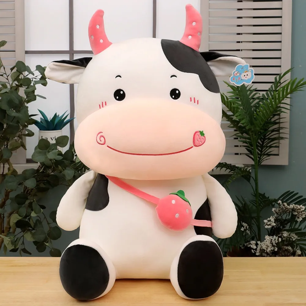 Sleeping Pillow Animal Milk Cow Plush Doll Simulation Cattle Cow Plush Toy Fluffy Soft Kid's Accompany Dolls Sofa Ornament
Sleeping Pillow Animal Milk Cow Plush Doll Simulation Cattle Cow Plush Toy Fluffy Soft Kid's Accompany Dolls Sofa Ornament