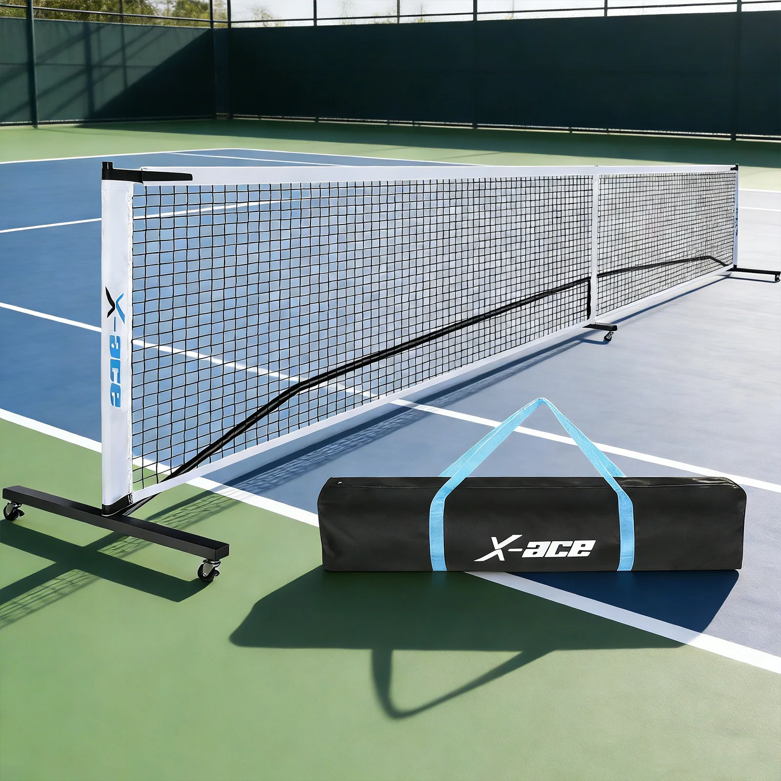 Foldable and easy-to-carry sports net, suitable for indoor and outdoor training and practice, customizable tennis pico net
Foldable and easy-to-carry sports net, suitable for indoor and outdoor training and practice, customizable tennis pico net