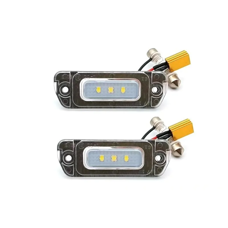 Hot Selling 2Pcs for Mercedes-Benz LED License Plate Light X164 W164 W251 GL ML R 2006 2007 2008 2009-2012 LED Number Lamps
Hot Selling 2Pcs for Mercedes-Benz LED License Plate Light X164 W164 W251 GL ML R 2006 2007 2008 2009-2012 LED Number Lamps