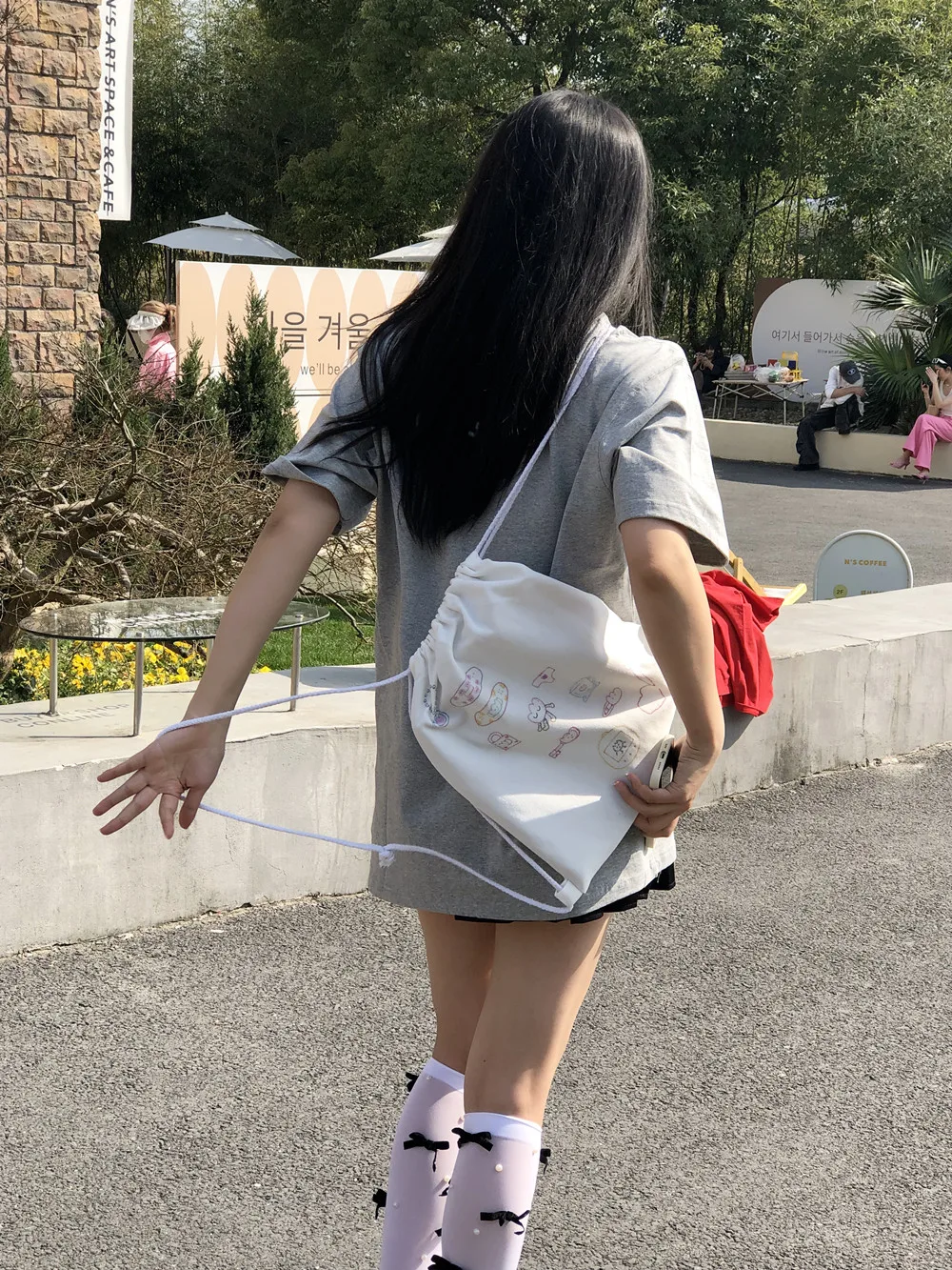 Original Cute Print Canvas oulder Bag Dstring Student Women's Bag Heart Pattern Soft Medium Size Bapa for Youth
Original Cute Print Canvas oulder Bag Dstring Student Women's Bag Heart Pattern Soft Medium Size Bapa for Youth