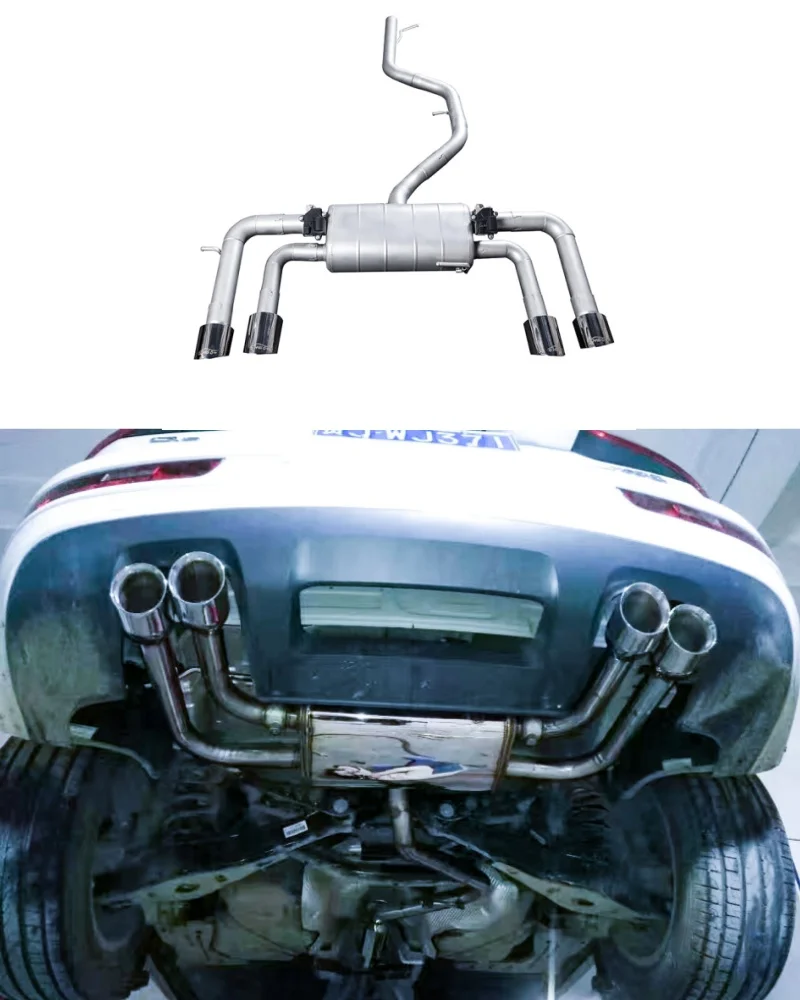For Suitable 2009-2018 Audi Q3 2.0T 1.4T 2WD 304 stainless steel tronic exhaust system muffler
For Suitable 2009-2018 Audi Q3 2.0T 1.4T 2WD 304 stainless steel tronic exhaust system muffler