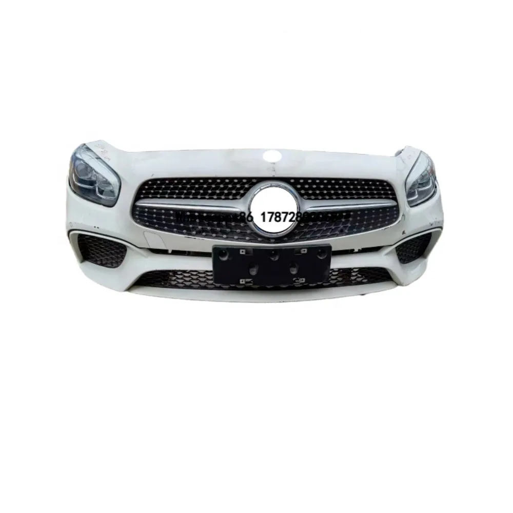 Front Bumper Assembly SL W231 Includes Radiator Headlights Hood Mudguard
Front Bumper Assembly SL W231 Includes Radiator Headlights Hood Mudguard