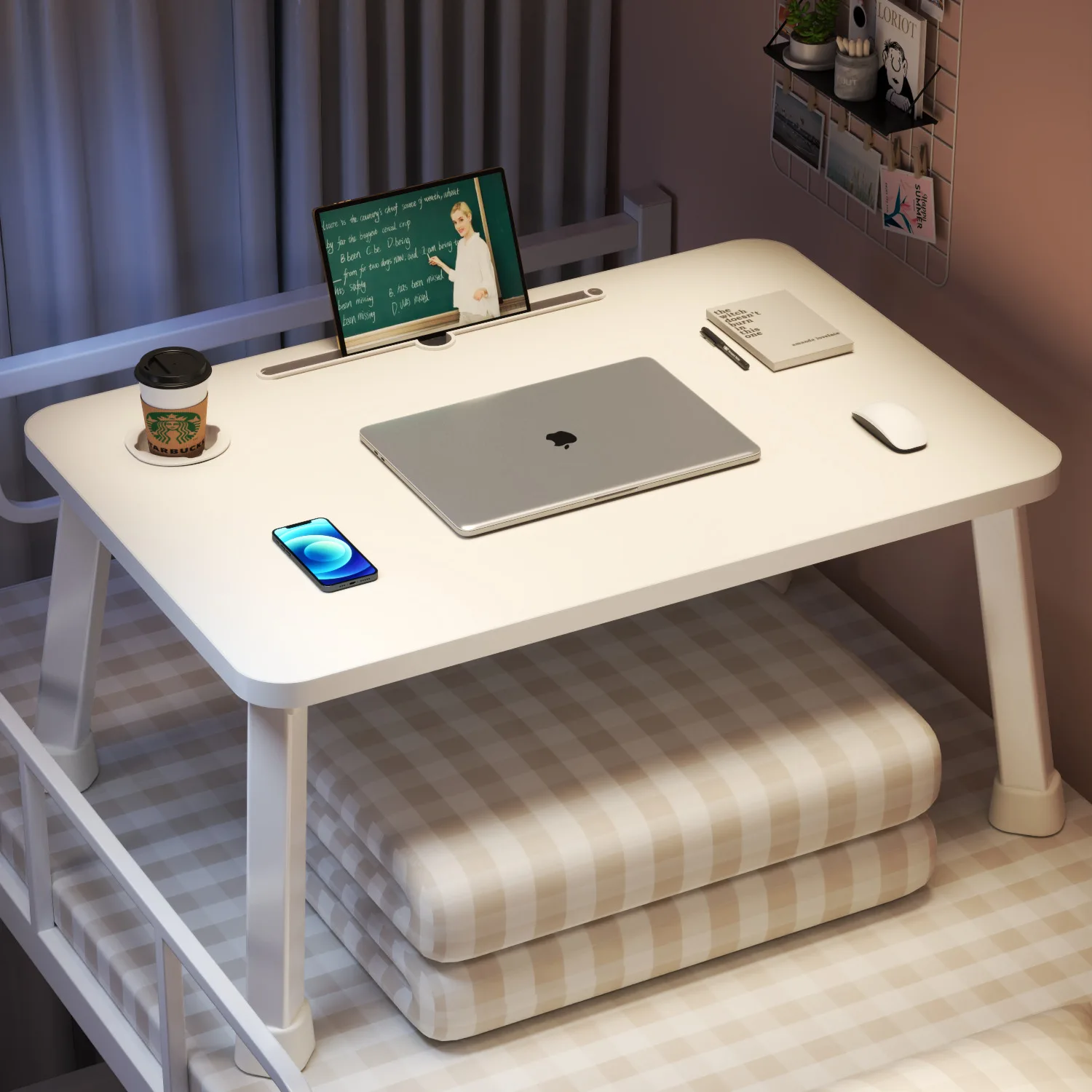 Dormitory Bed Table Small Table Bunk College Student Desk Bed Bay Window Student Bedside Notebook Space Saving Folding Table
Dormitory Bed Table Small Table Bunk College Student Desk Bed Bay Window Student Bedside Notebook Space Saving Folding Table