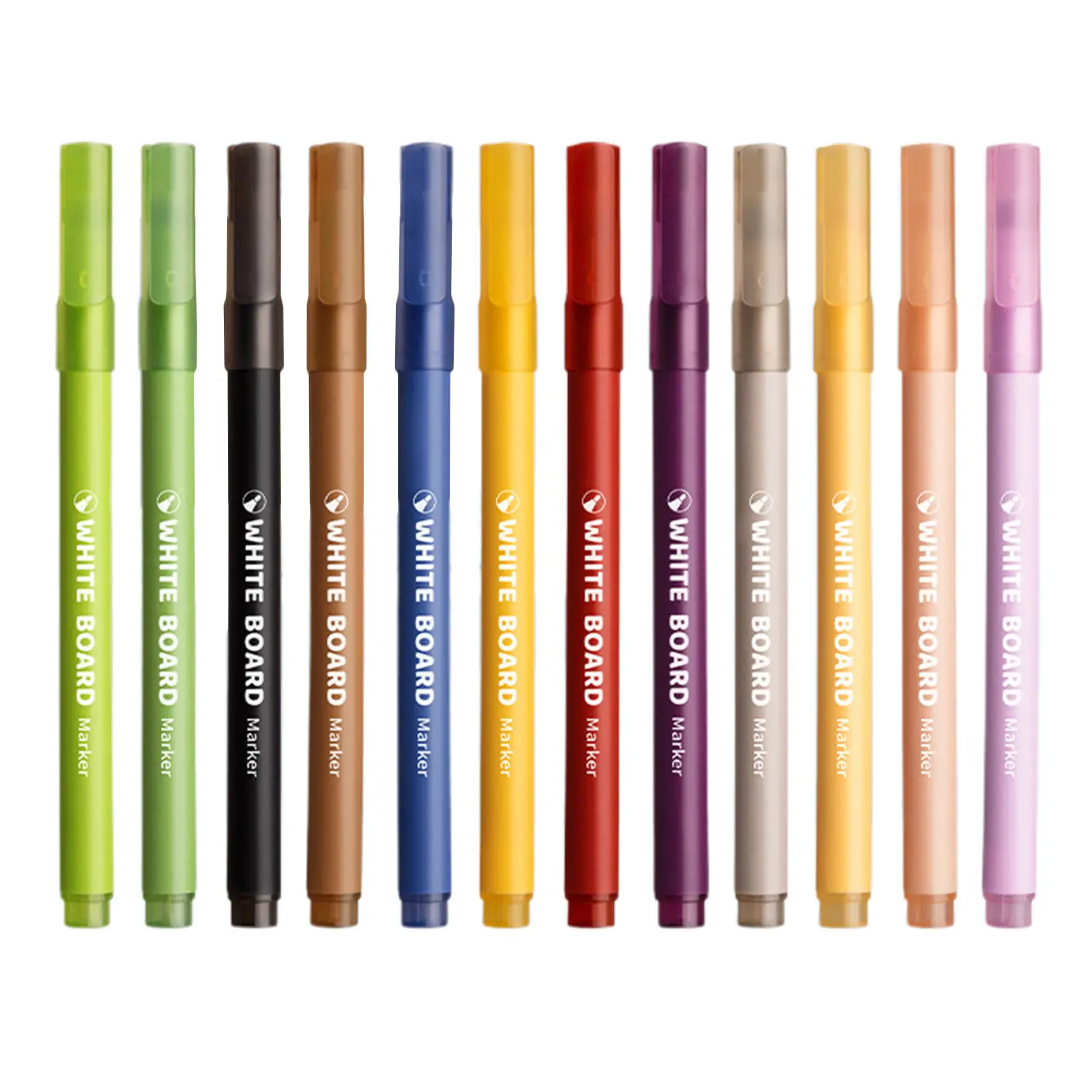 12Pcs Colorful Liquid Chalk Dry Erase Markers Fine Tip Erasable Whiteboard Pens for Teachers Students Classroom Brainstorming
12Pcs Colorful Liquid Chalk Dry Erase Markers Fine Tip Erasable Whiteboard Pens for Teachers Students Classroom Brainstorming