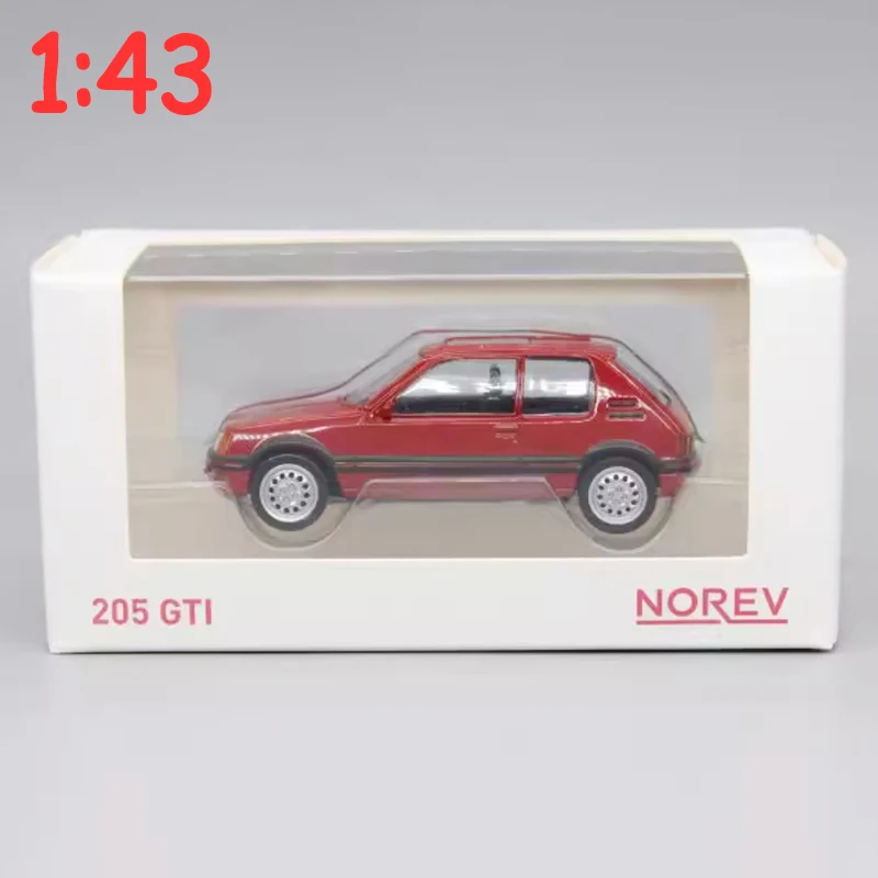 Литой под давлением сплав Norev 1:43 205 GTI, двухдверный хэтчбек, красная модель спортивного автомобиля, классическая коллекция, подарок, игрушка для мальчика, статический дисплей
Литой под давлением сплав Norev 1:43 205 GTI, двухдверный хэтчбек, красная модель спортивного автомобиля, классическая коллекция, подарок, игрушка для мальчика, статический дисплей