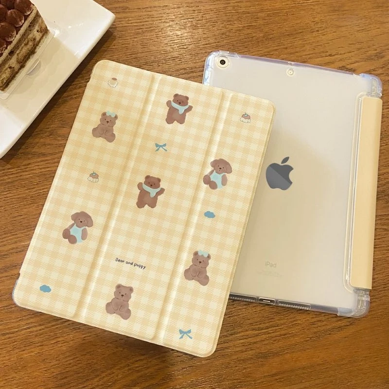 Pencil Holder Case Funda for IpadAir 5th 4th IPad 10.2 Case 7/8/9th Generation 2017 2018 9.7inch Bow Tie Bear Cute Cartoon
Pencil Holder Case Funda for IpadAir 5th 4th IPad 10.2 Case 7/8/9th Generation 2017 2018 9.7inch Bow Tie Bear Cute Cartoon