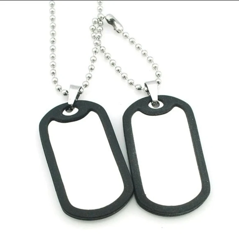 Customized ID Double Dog Tag Military Soldier Circle Pendants Titanium Steel Personalized Necklace Fashion Jewelry Free Carving
Customized ID Double Dog Tag Military Soldier Circle Pendants Titanium Steel Personalized Necklace Fashion Jewelry Free Carving