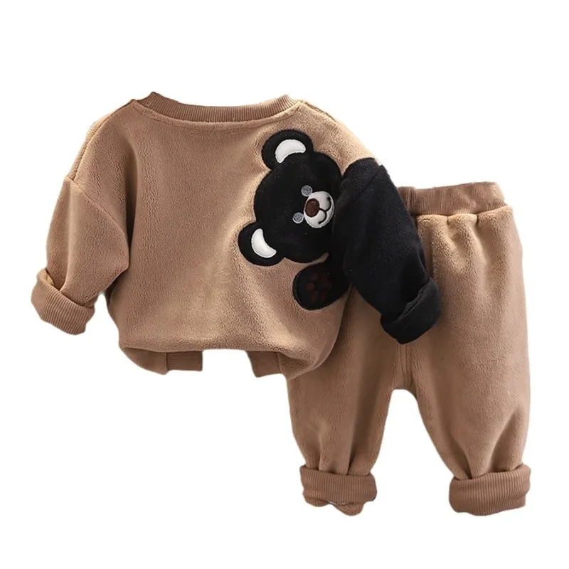 New Winter Baby Boys Clothes Kids Outfits Children Girls Thicken Warm T-Shirt Pants 2Pcs/Sets Toddler Costume Infant Tracksuits
New Winter Baby Boys Clothes Kids Outfits Children Girls Thicken Warm T-Shirt Pants 2Pcs/Sets Toddler Costume Infant Tracksuits