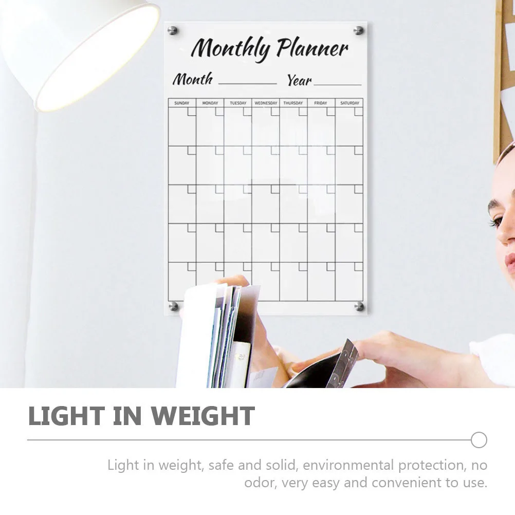 Wall Organizer for Office Clear Board Sign Hanging Memo Message Boards Transparent 
Wall Organizer for Office Clear Board Sign Hanging Memo Message Boards Transparent